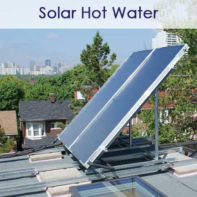 Solar Hot Water panels